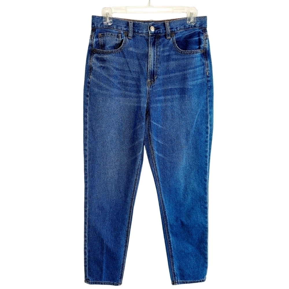 American Eagle Mom Jean High Rise  Waist Relaxed Womens Size 6 Medium Wash 90's